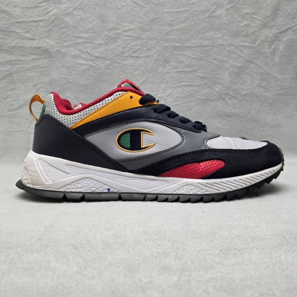 Champion‎ Retro Shoes Men Size 10 Black Athletic Sneakers